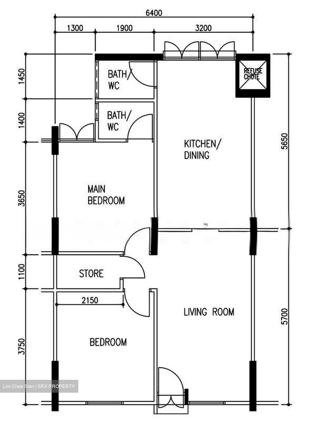 Blk 429 Clementi Avenue 3 (Clementi), HDB 3 Rooms #534024731